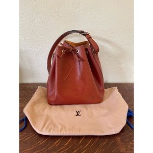 Louis Vuitton Vintage Epi Leather Petit Noe